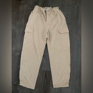 ZARA Beige Cargo Pants